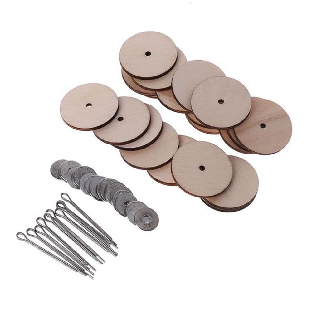 Toy 12-30mm For Handmade Wood Joints Connectors Doll Making Joints Teddy Bear Joints Doll Joints 30MM