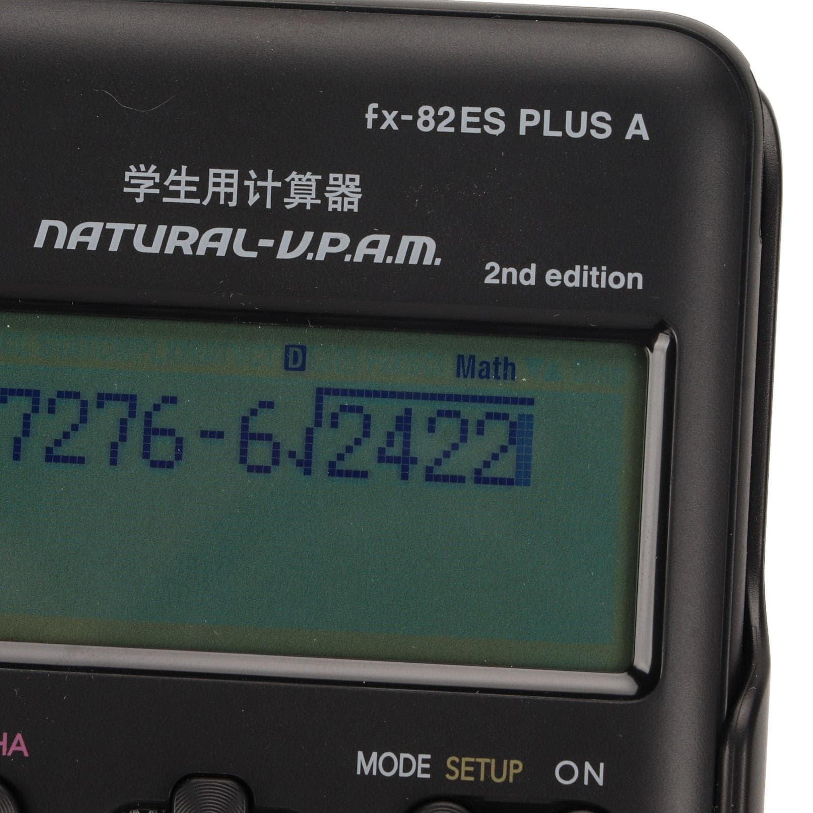 Scientific Calculator for Students with Lid Palm Rejection Clear Numbers Battery Powered Function