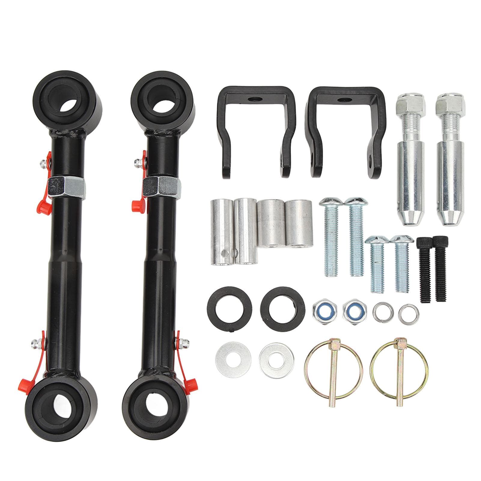 Front Swaybar Quicker Disconnect System Adjustable Swaybar Disconnect for Wrangler TJ JKS with