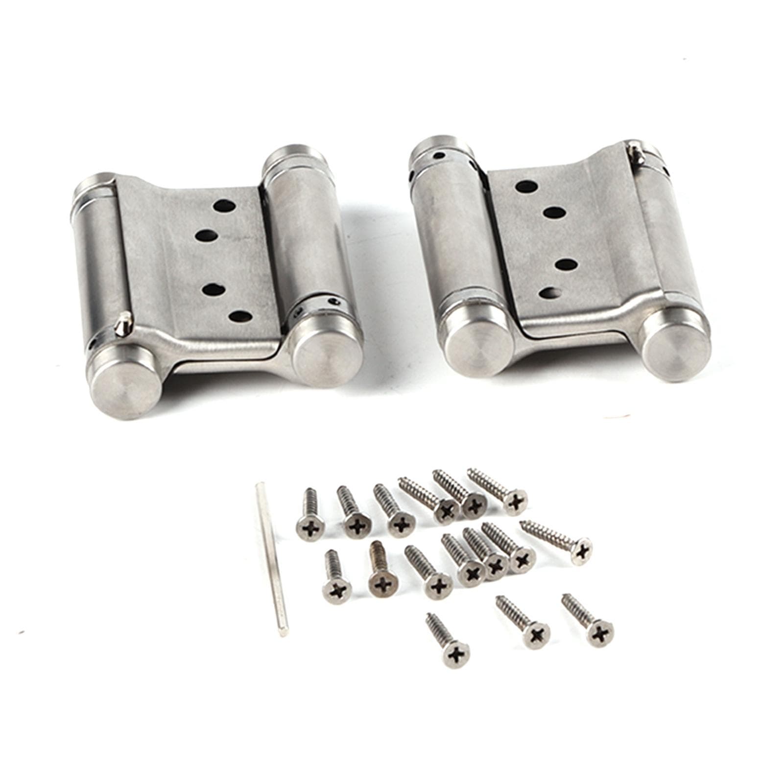 2Pcs 3 Inch Double Action Spring Hinge Saloon Cafe Door Swing Door