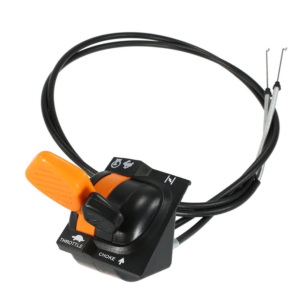 Throttle Choke Cable Control Assembly AM140333 X300 500 Series 040001+ 020001+ Fit for John Deere black