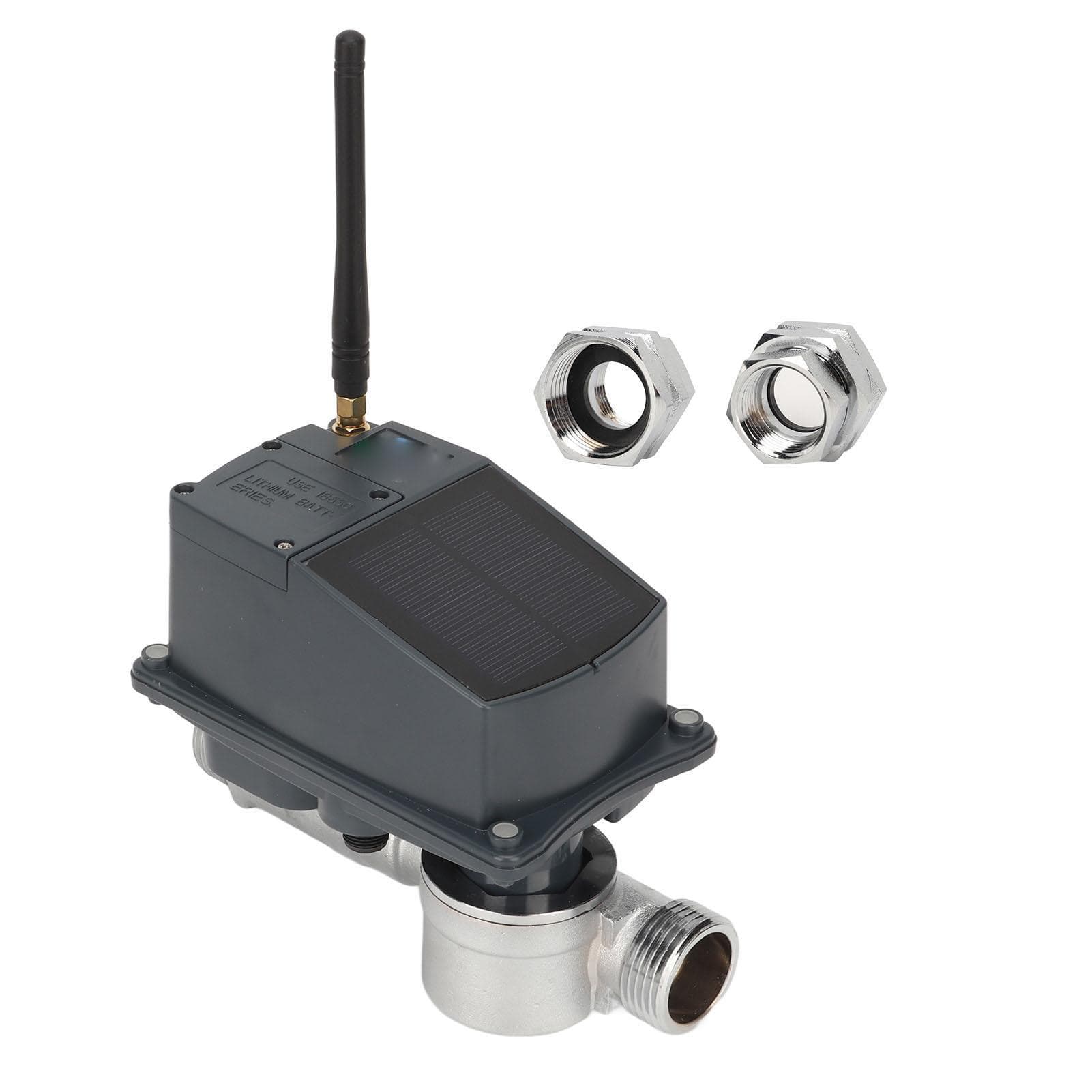 Solar Smart Garden Watering Timer G1 to G3/4 Thread Sprinkler Timer 4G Wireless Control APP IP66