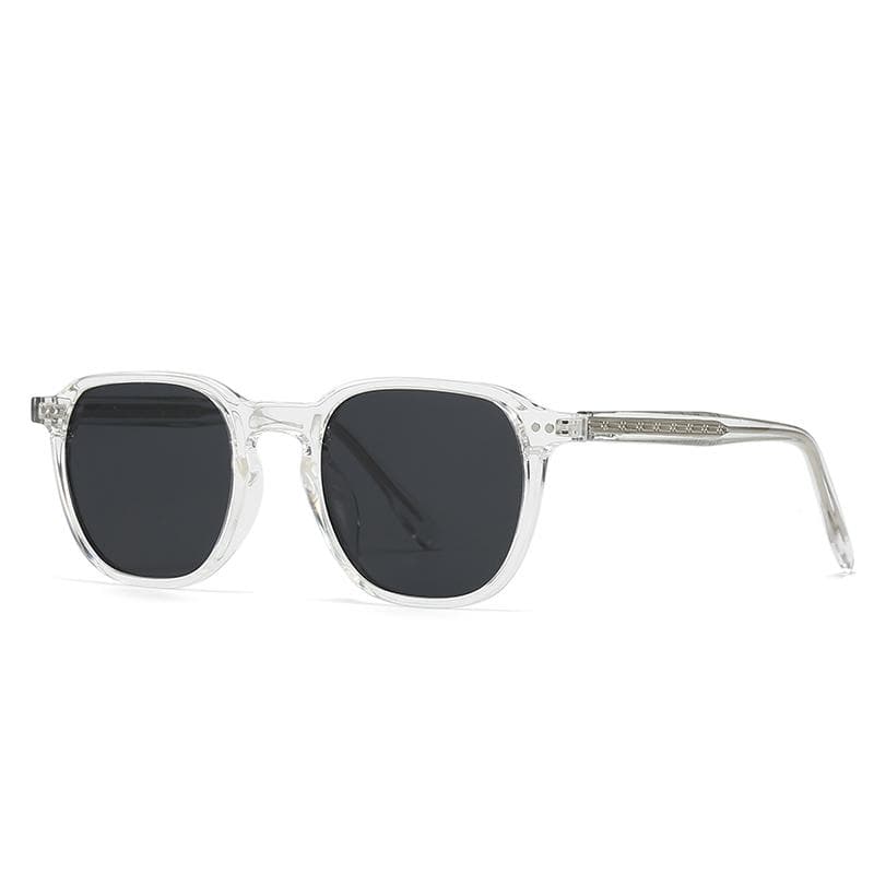 New 1 1mm Thick Round Frame Sunglasses for Men and Women Stylish UV Protection 10036