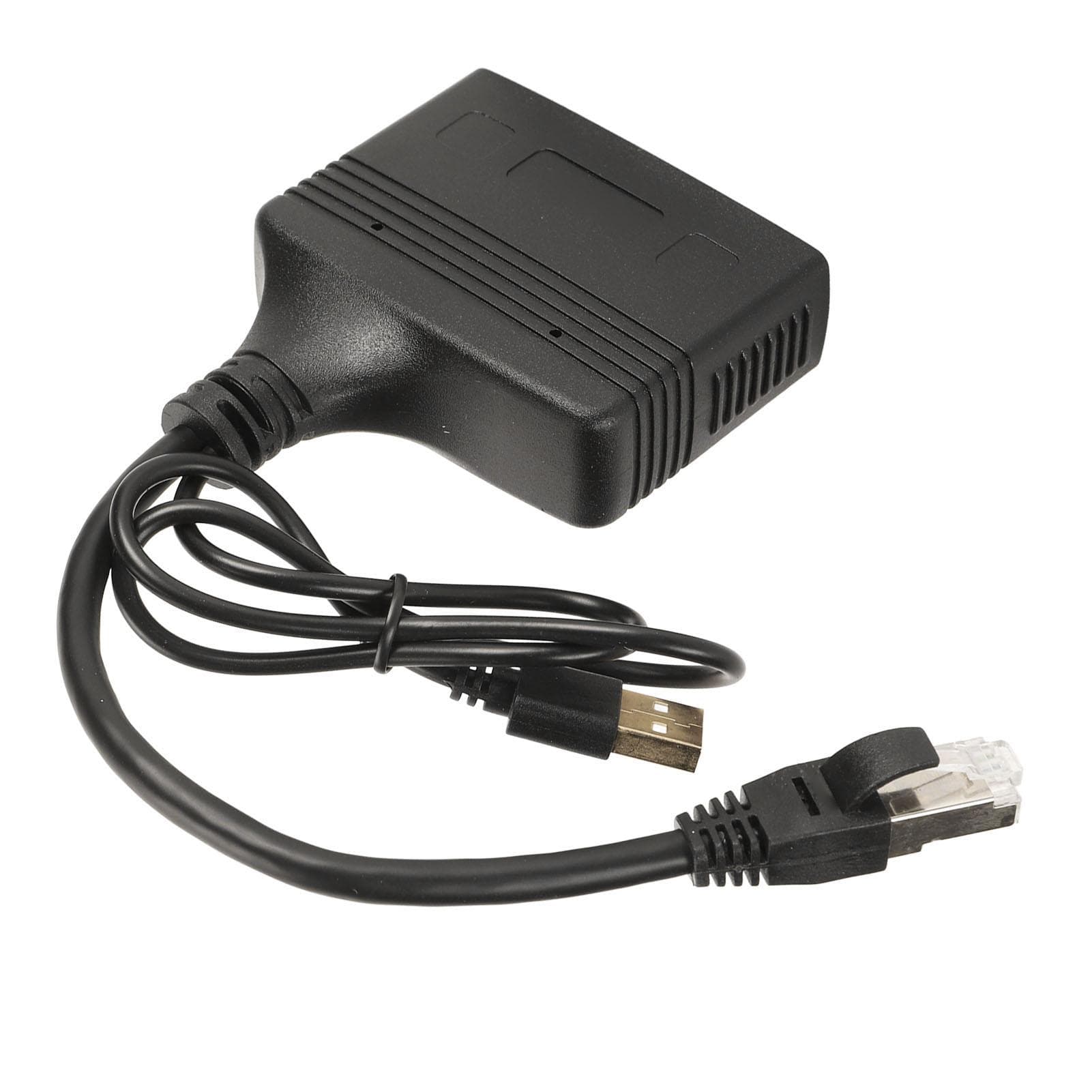 Ethernet Splitter 1 to 3 High Speed 1000Mbps 3 Devices Simultaneous Network 1000Mbps Extension