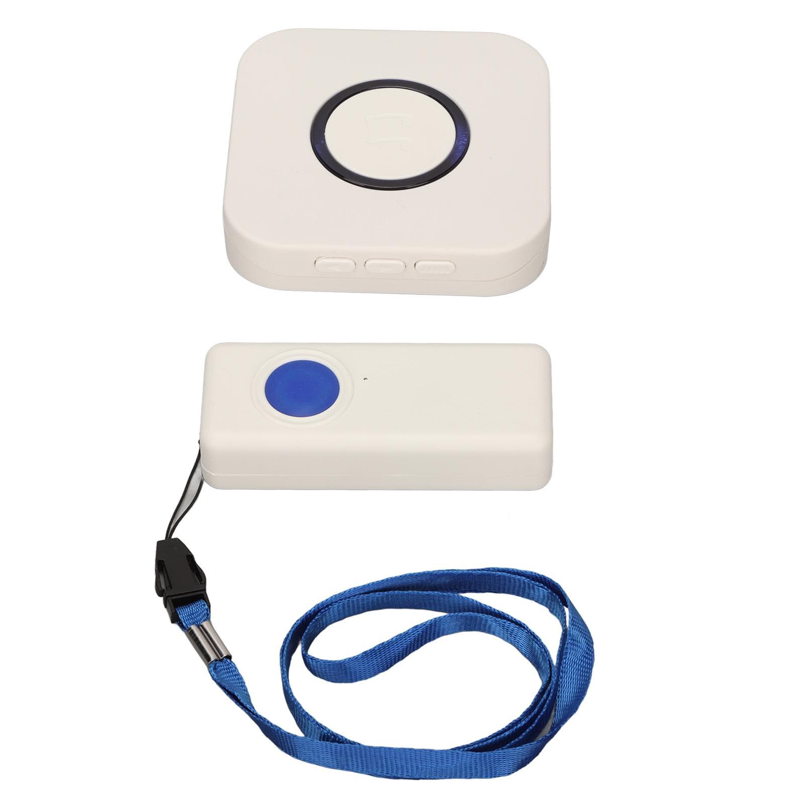 Wireless Caregiver Pager Long Distance Strong Signal 38 Songs 4 Gear Volume Nurse Alert System SOS US Plug