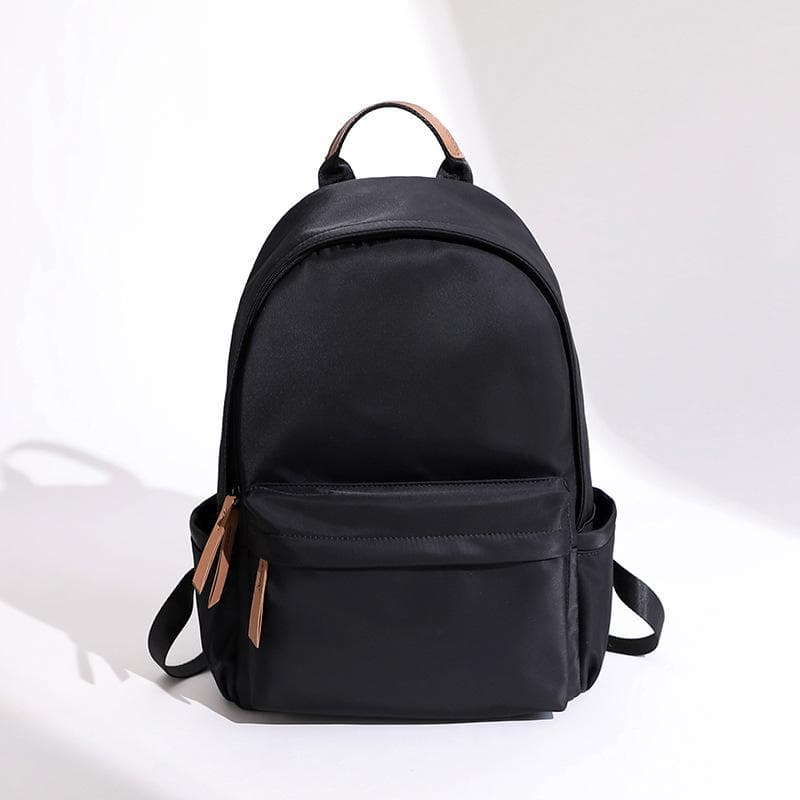 Fashion Women's Backpack Nylon Large Capacity Backpack Commute Simple Computer Bag Leisure Travel Backpack black
