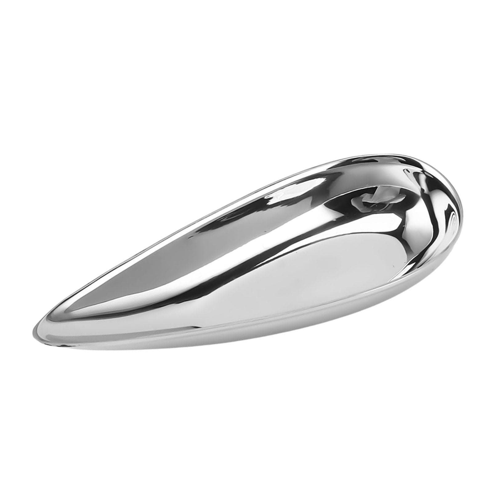 Stainless Steel Fruit Plate Mini Condiment Dish Small Nuts Snack Towel Plate for Home Restaurant Extra Small