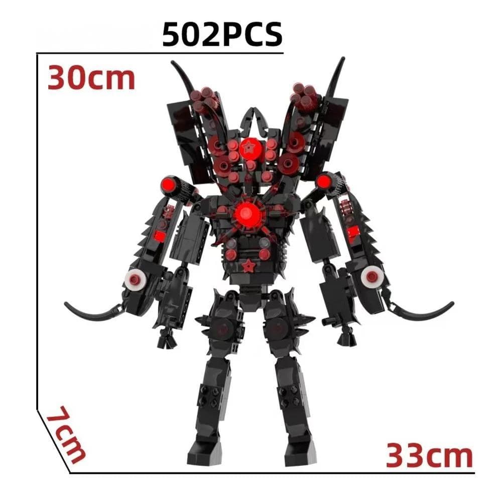 Speakerman Titans Tv Man Titans Cameraman Skibidi Toilet Building Blocks Toy Titans Speaker Man Camera Man Clock Drill Man Brick
