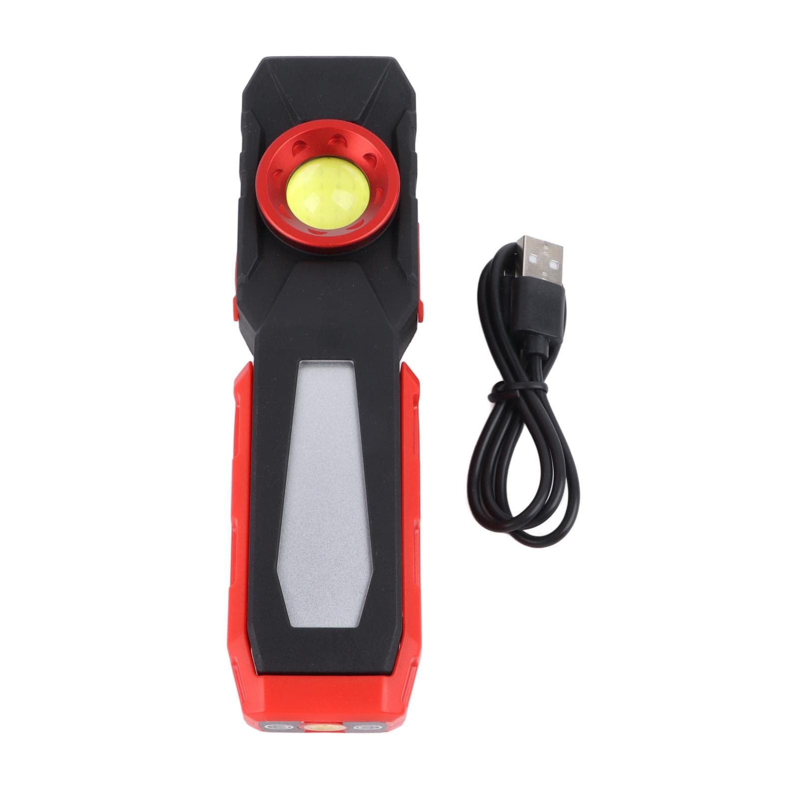 Rechargeable Work Light with Magnets and Foldable Hooks Flexible 2000mah LED Work Light for Car