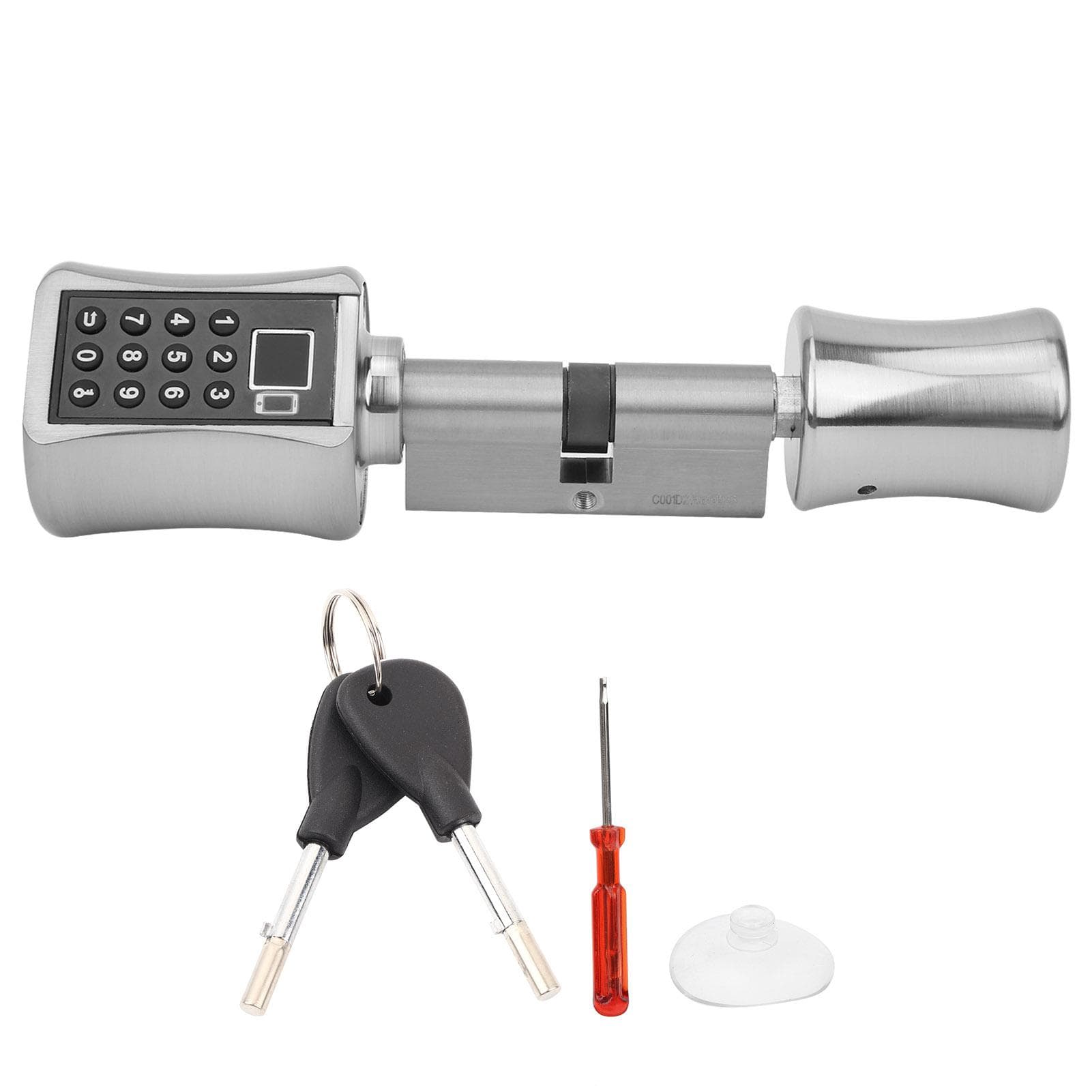 For Tuya Bluetooth Lock Fingerprint Password Intelligent Security Anti?Theft Key Cylinder Lock for