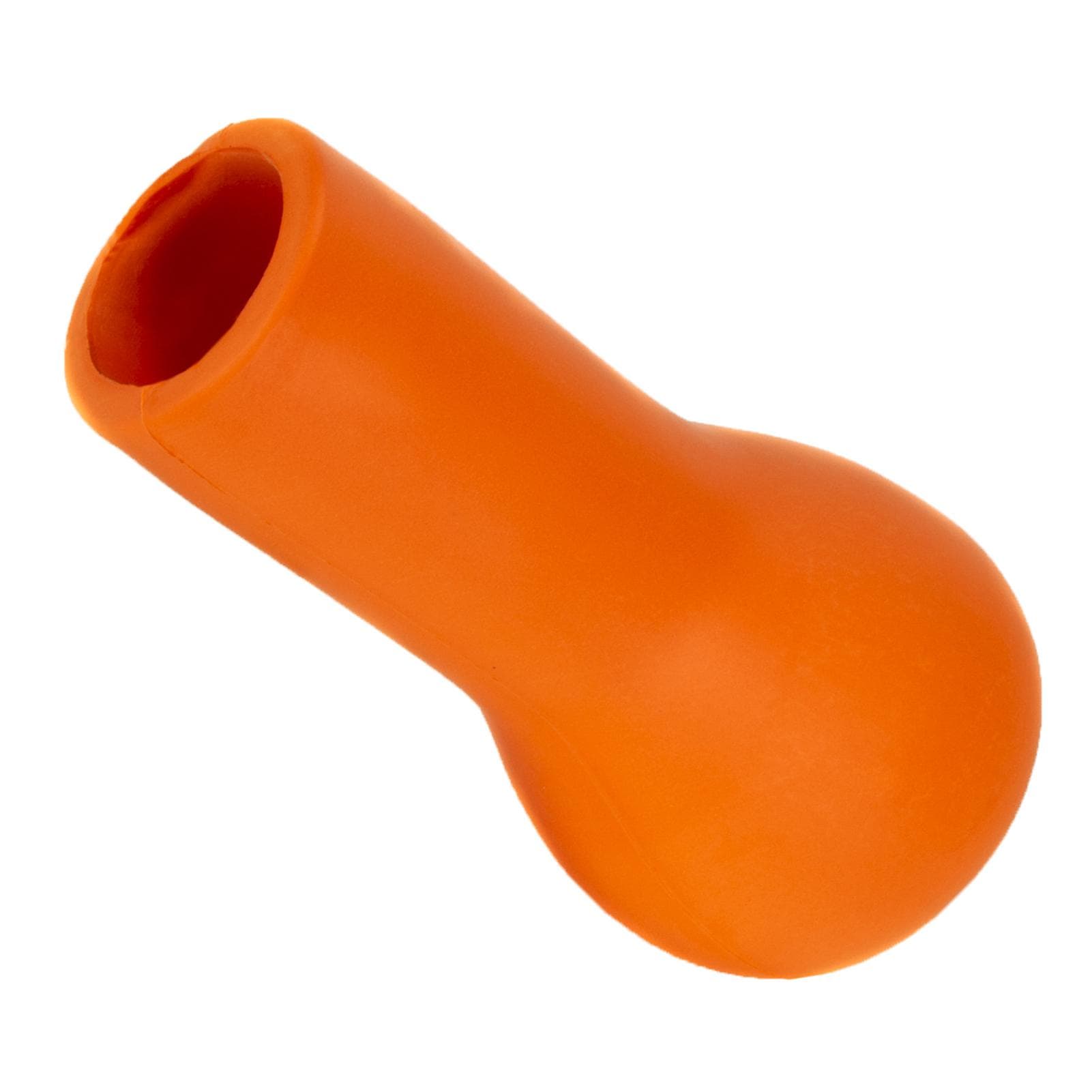 EVA Fishing Rod Butt Cushion Cap Fishing Fighting Belt Waist Holder Fighting Pole Holder orange