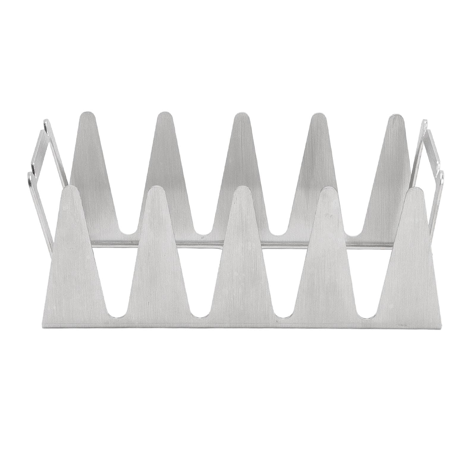 BBQ Rack Stainless Steel Holder Portable Multifunctional Grill Rib for Home Yard Outdoor Camping