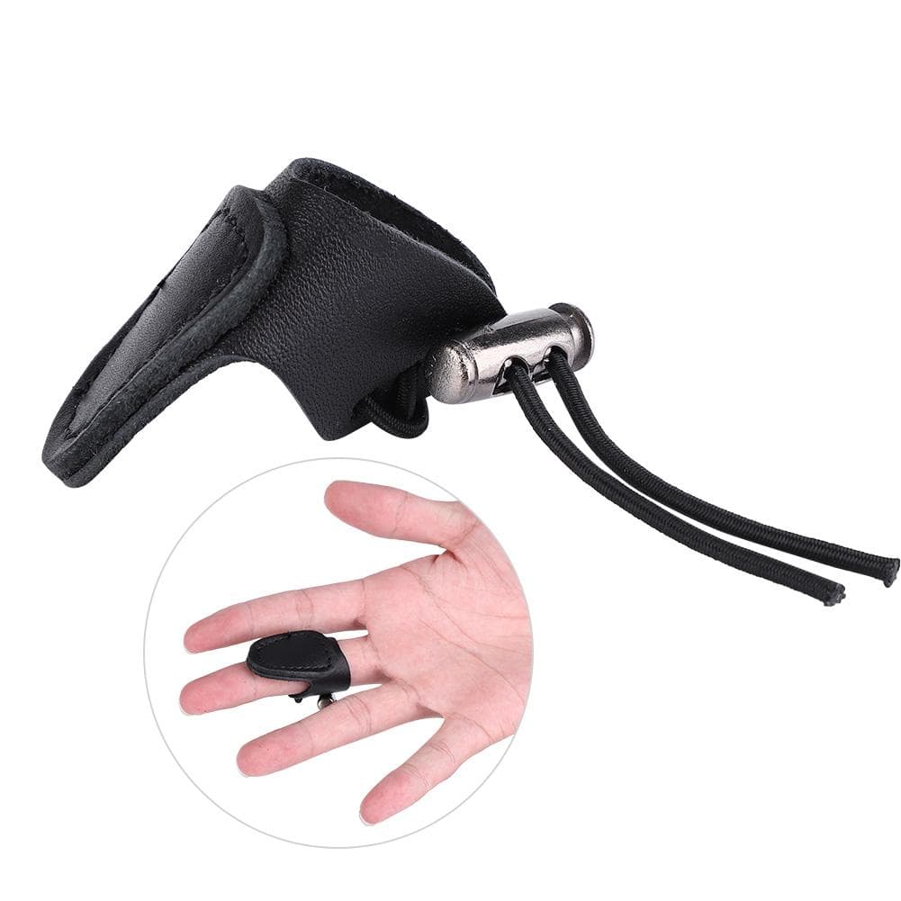 Archery Glove Hunting Thumb Finger Guard Arrow Shooting Protector for Compound & Reflex Bow