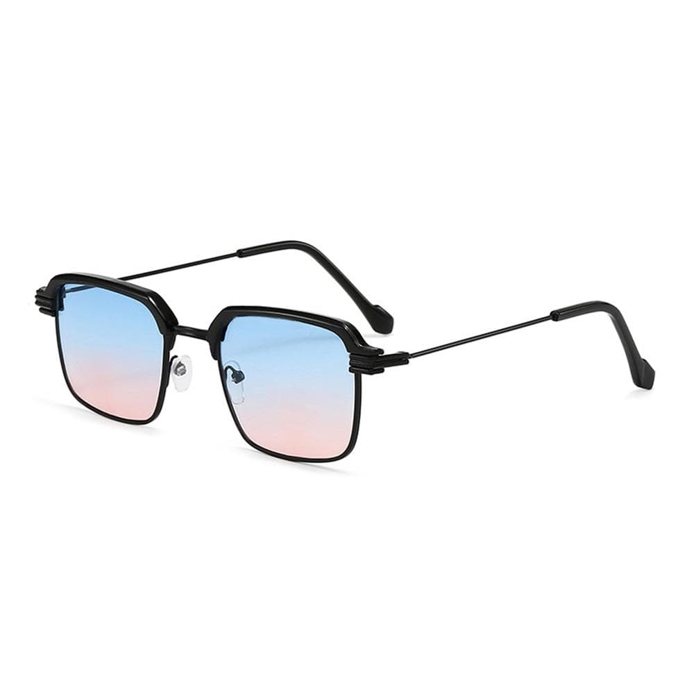 UV400 Protection Metal Frame Sunglasses Retro Casual Shades for Women Men Summer Spring Hinges Cycling Eyewear