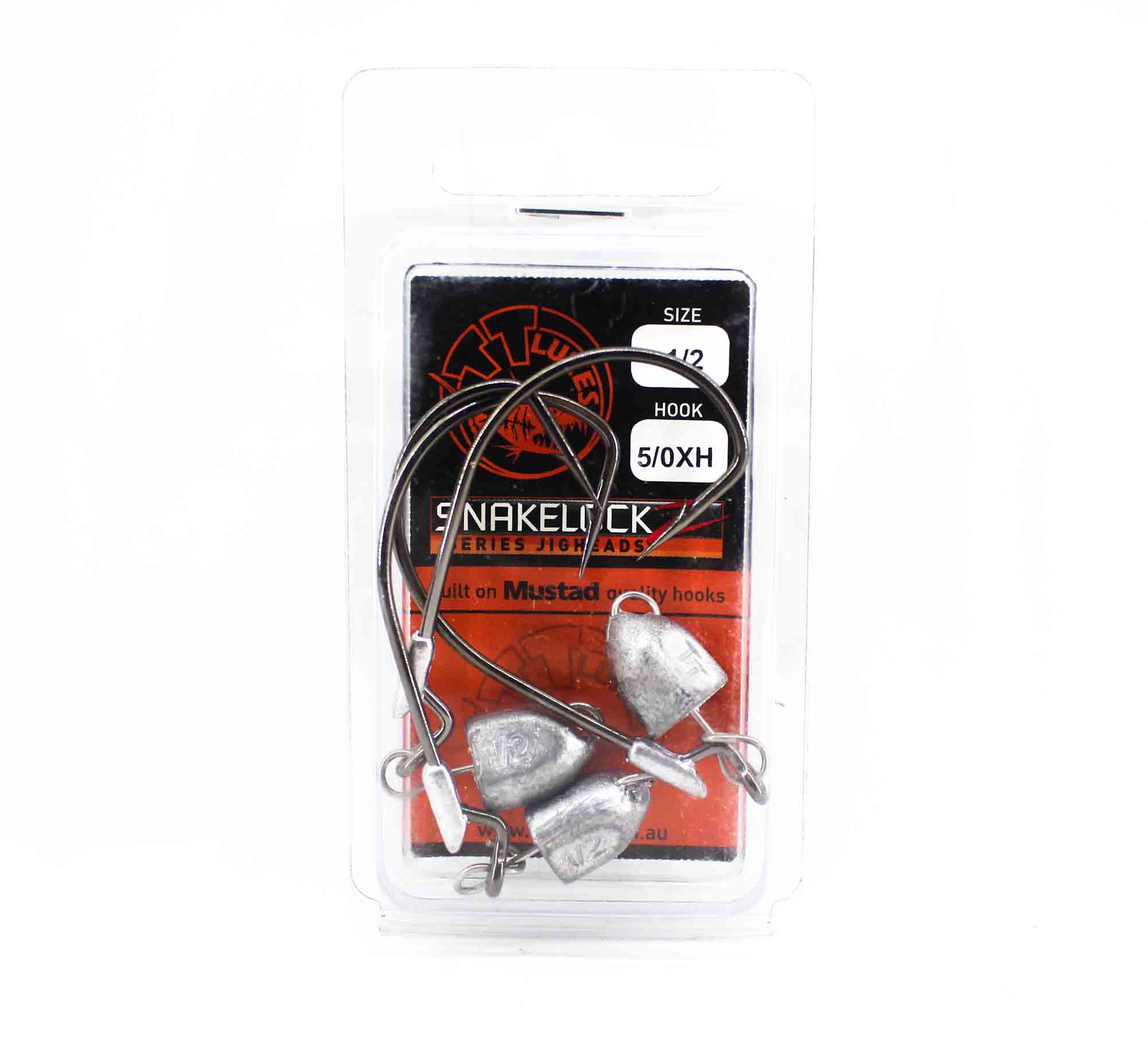 Tackle Tactics TT SnakelockZ Jig Head 1/2 oz 5/0 XH 3/pack (6733)