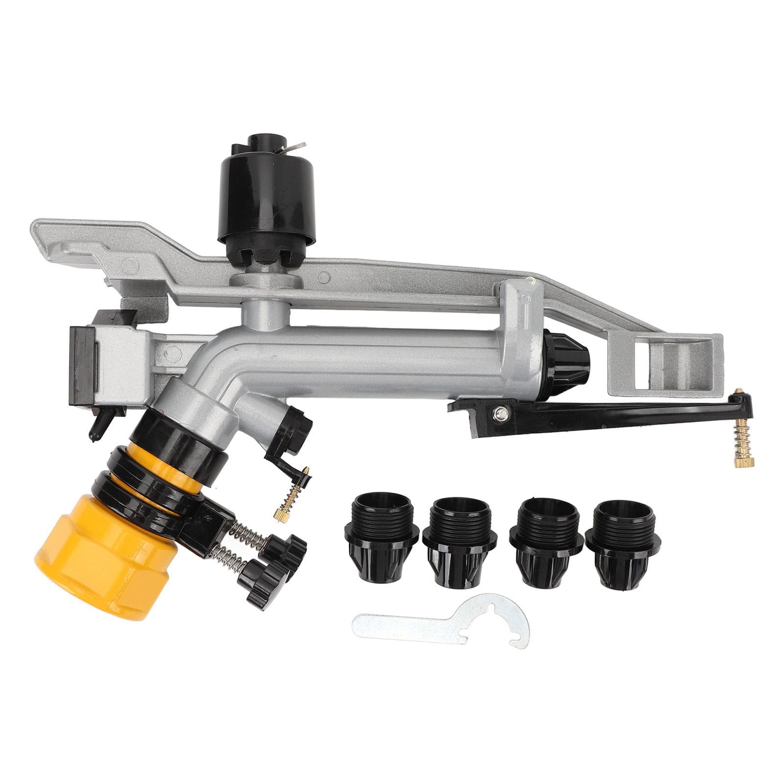 Agriculture Farm Irrigation Sprinkler 360 Degree Adjustable with Nozzle Set for Garden Farm Lawn