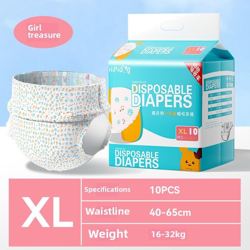 Cat Special Diapers Disposable Diapers Female Cat Menstrual Sanitary Napkins Aunt Napkins Urine Shows Pet Diapers Single bag