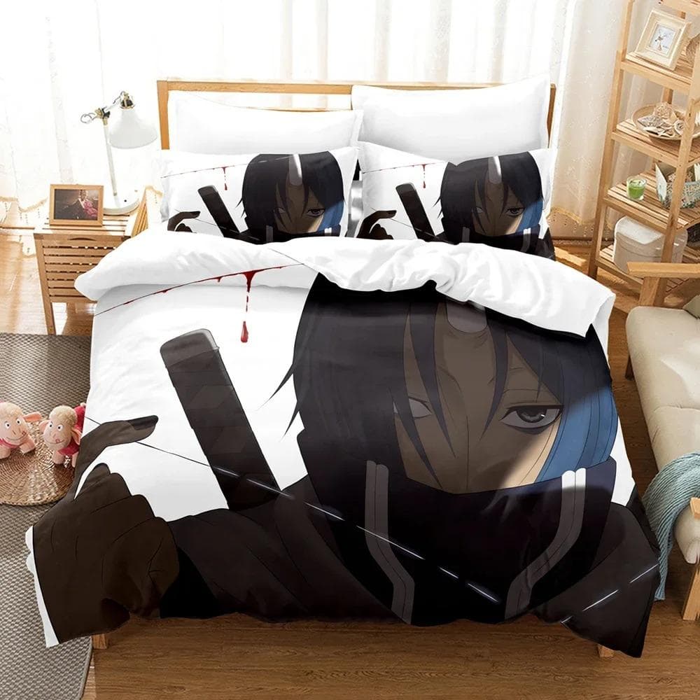 Anime Bedding Set That Time I Got Reincarnated As A Slime Rimuru Kids Gift Duvet Cover Pillowcases Queen King Single Size 70x133cm 2pcs