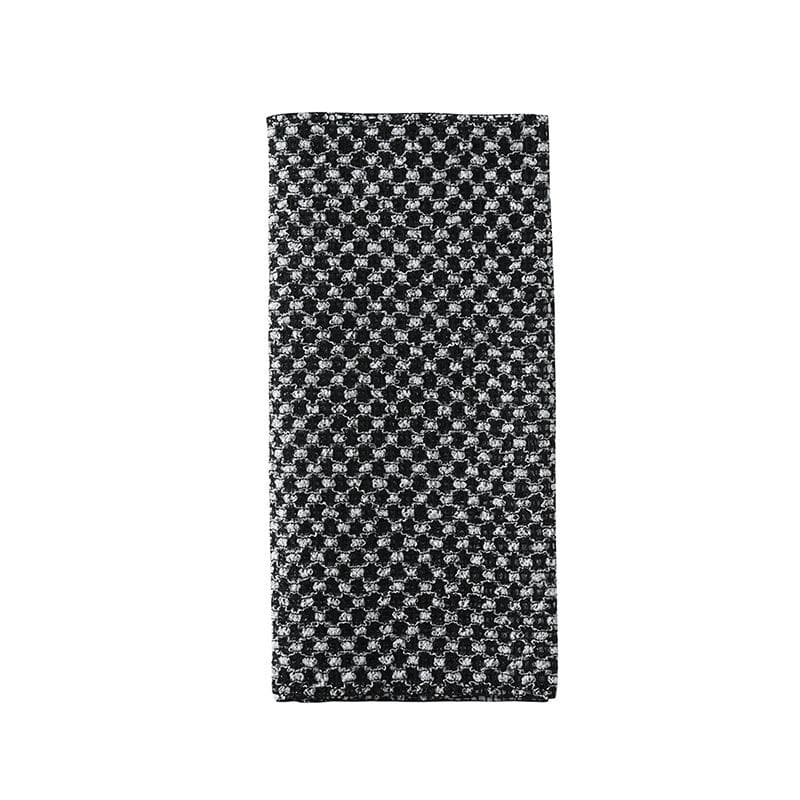 Exfoliating Washcloth Back Scrubber for Shower for Men Silver-ion Multi-Function Foam Bath Towel Ultra-Long Exfoliating Towels black