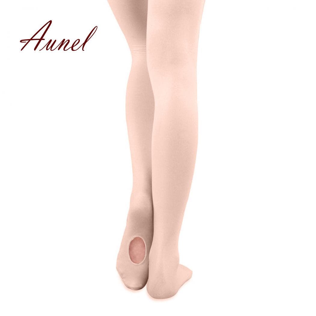 Nylon Sock Dance Tights With Feet Ballet For Adult Children M pink