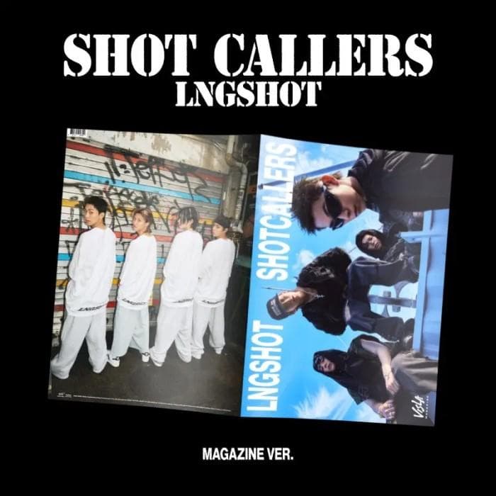 LNGSHOT-[SHOT CALLERS] EP Album MAGAZINE Version