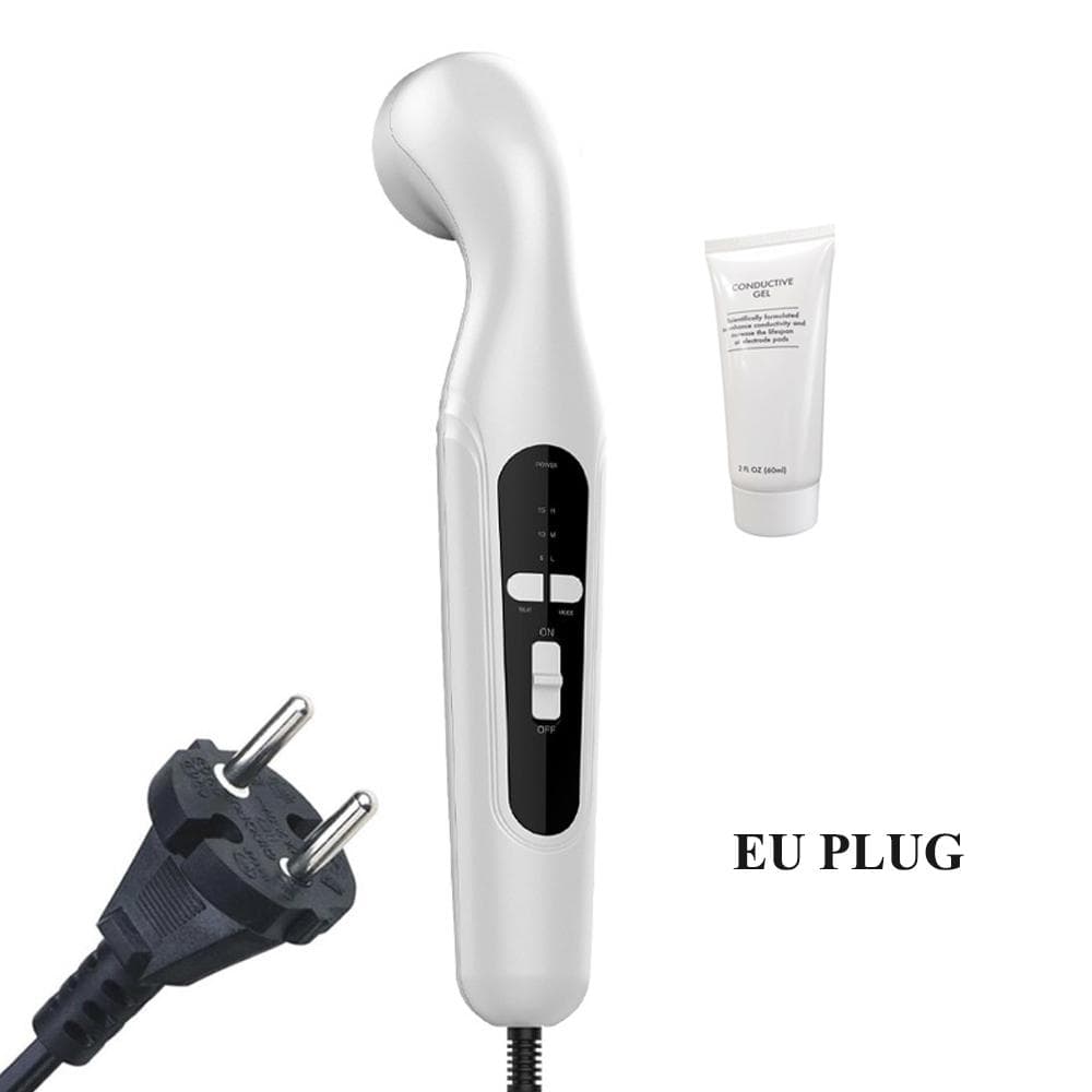 Physical Therapy Equipment Home Use Ultrasound Physiotherapy Device Waist Body Pain Relief Muscle Stimulator Massager EU Plug