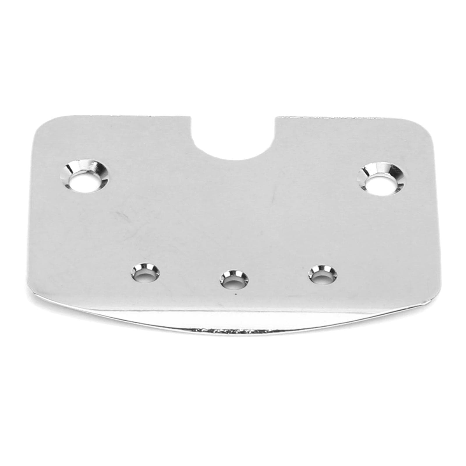 Guitar Neck Plate Metal Replacement for 3?String Cigar Box Musical Instrument Accessories