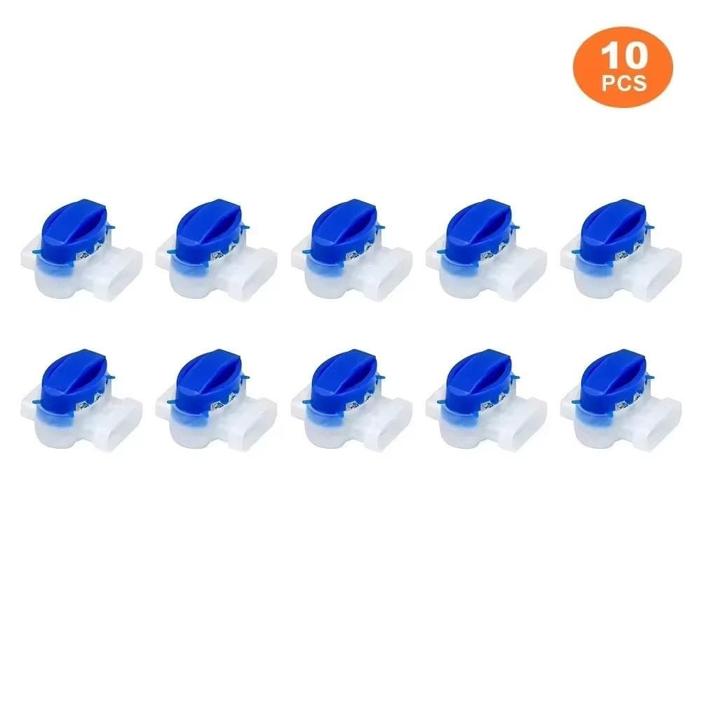 10-100pcs Robotic Lawnmower Cable Connector Waterproof Gel Connector Terminal 3 pin Electrical 314 Wire Connectors Accessories
