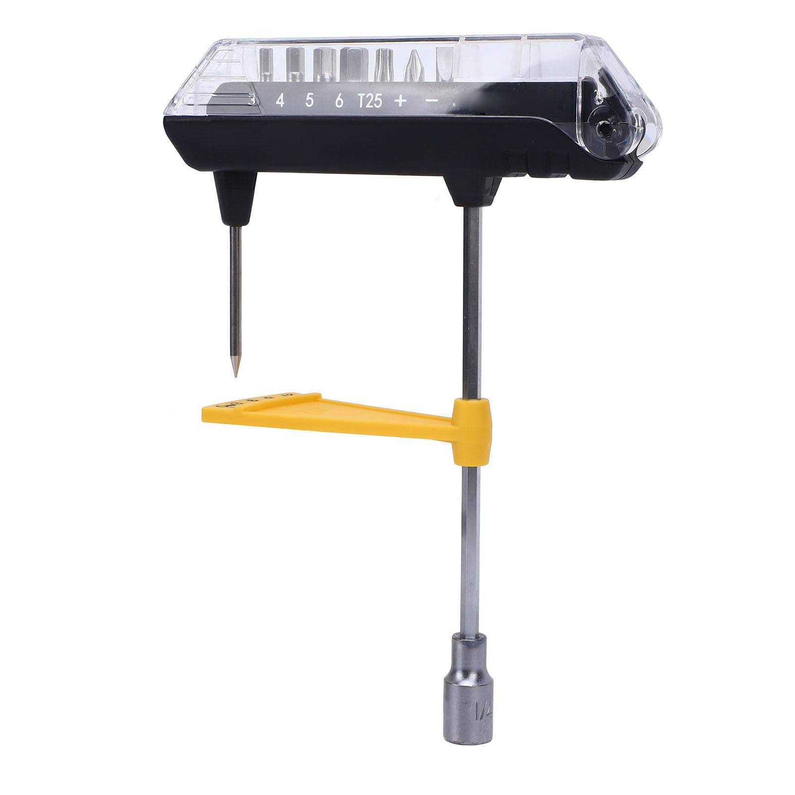 Bike Torsion Wrench Set High Accuracy Aluminum Alloy 7 Bits Cycle Wrench for Repair Maintenance
