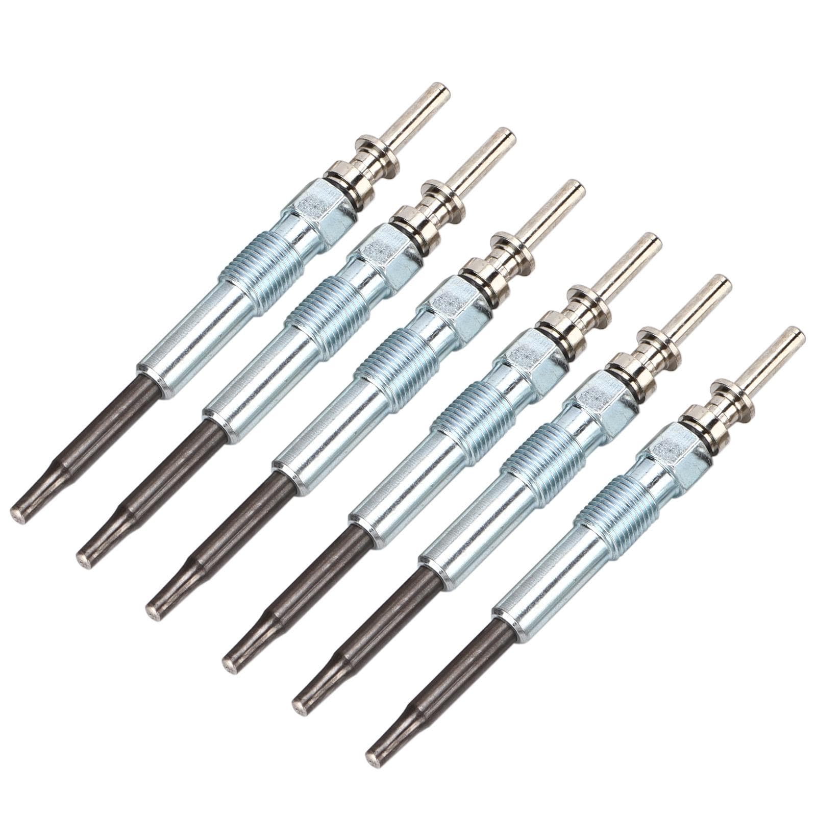 6pcs Diesel Heater Glow Plugs 12237786869 Replacement for 3 5 6 7 Series X3 X5 X6