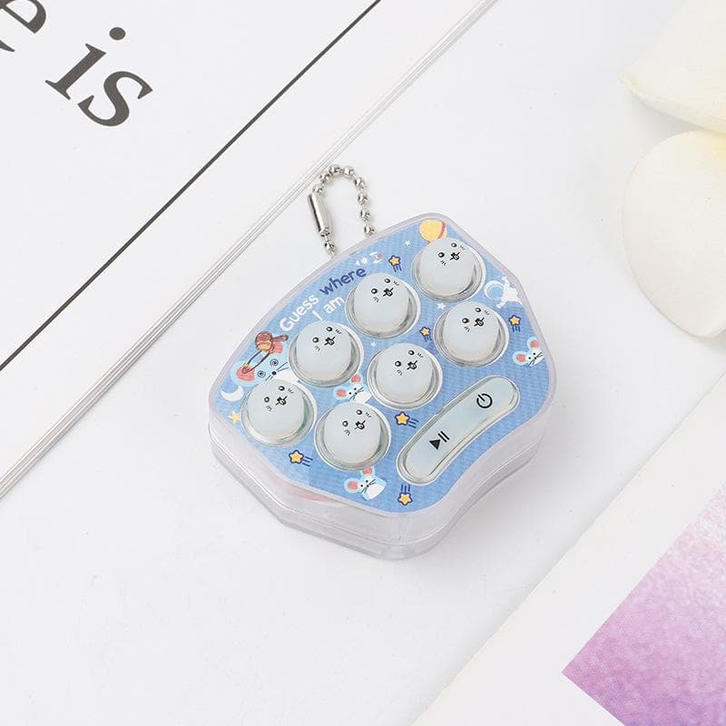 Fidget Toys Whack A Mole Game Decompression Toy Keychain