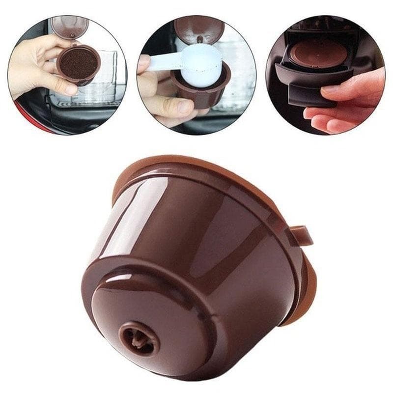 Dolce Gusto Reusable Coffee Capsules Refillable Coffee Filter Cup coffee