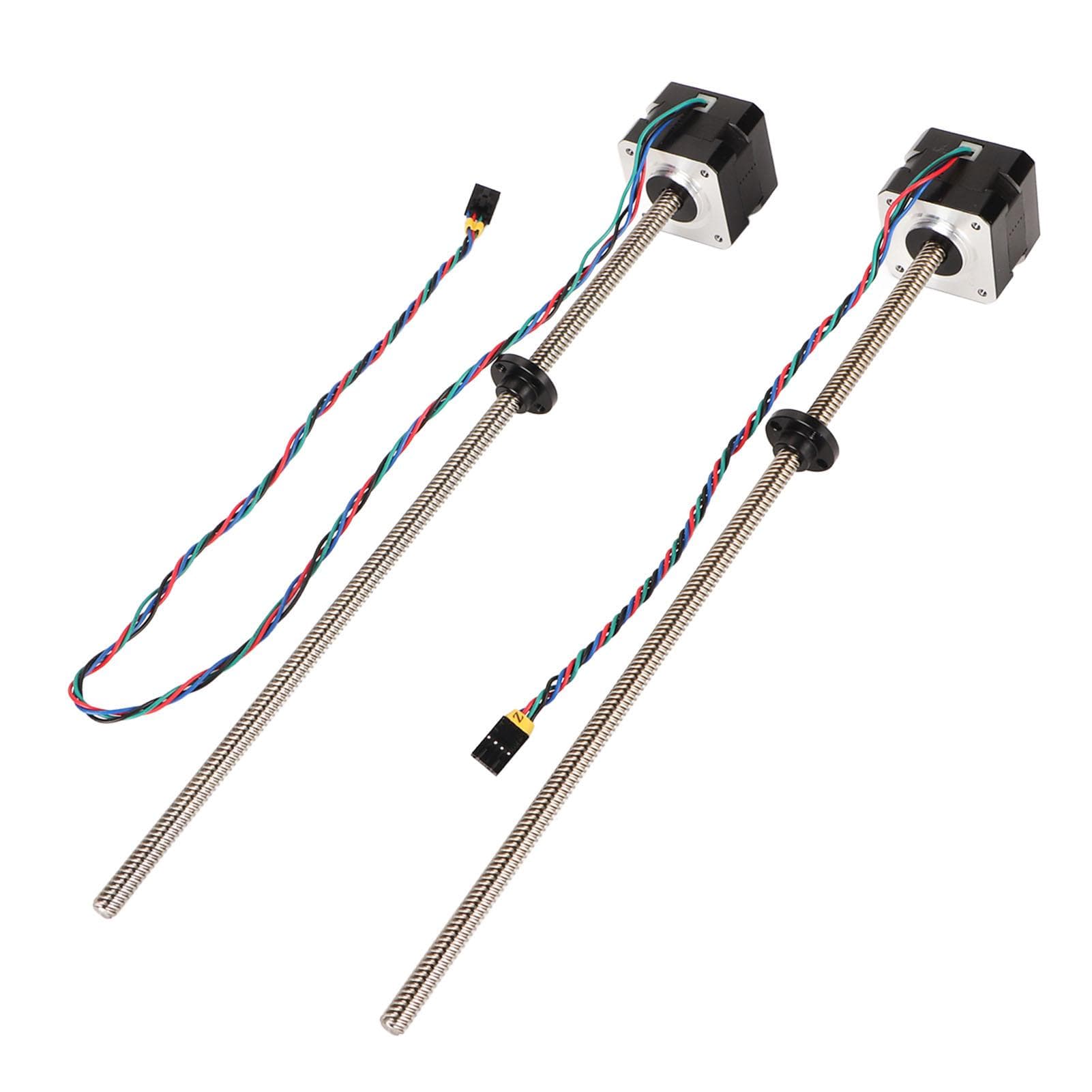 Dual Z Axle Upgrade Kit 320mm Screw Rod Stepper Motor High Accuracy 3D Printer Upgrade Parts for