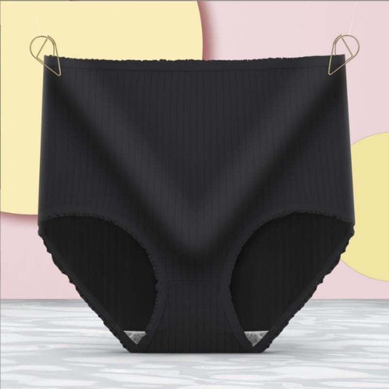 Women Sexy Seamless Panties High Waist Lingerie Underpant Ladies Woman Sexy Briefs Solid Color High Waist Breathable Underpants M