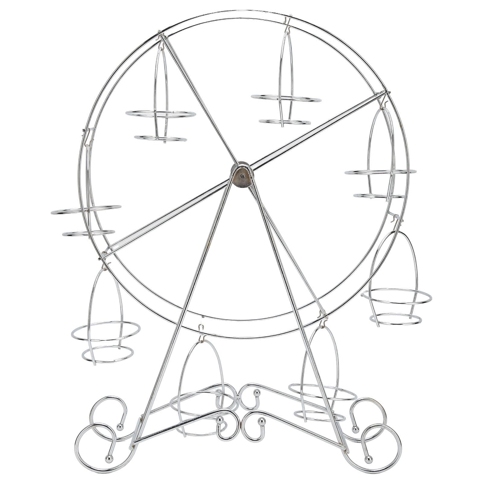 Ferris Wheel Cupcake Stand 8 Cups Dessert Carrier Display Holder for Restaurants Dessert Shops