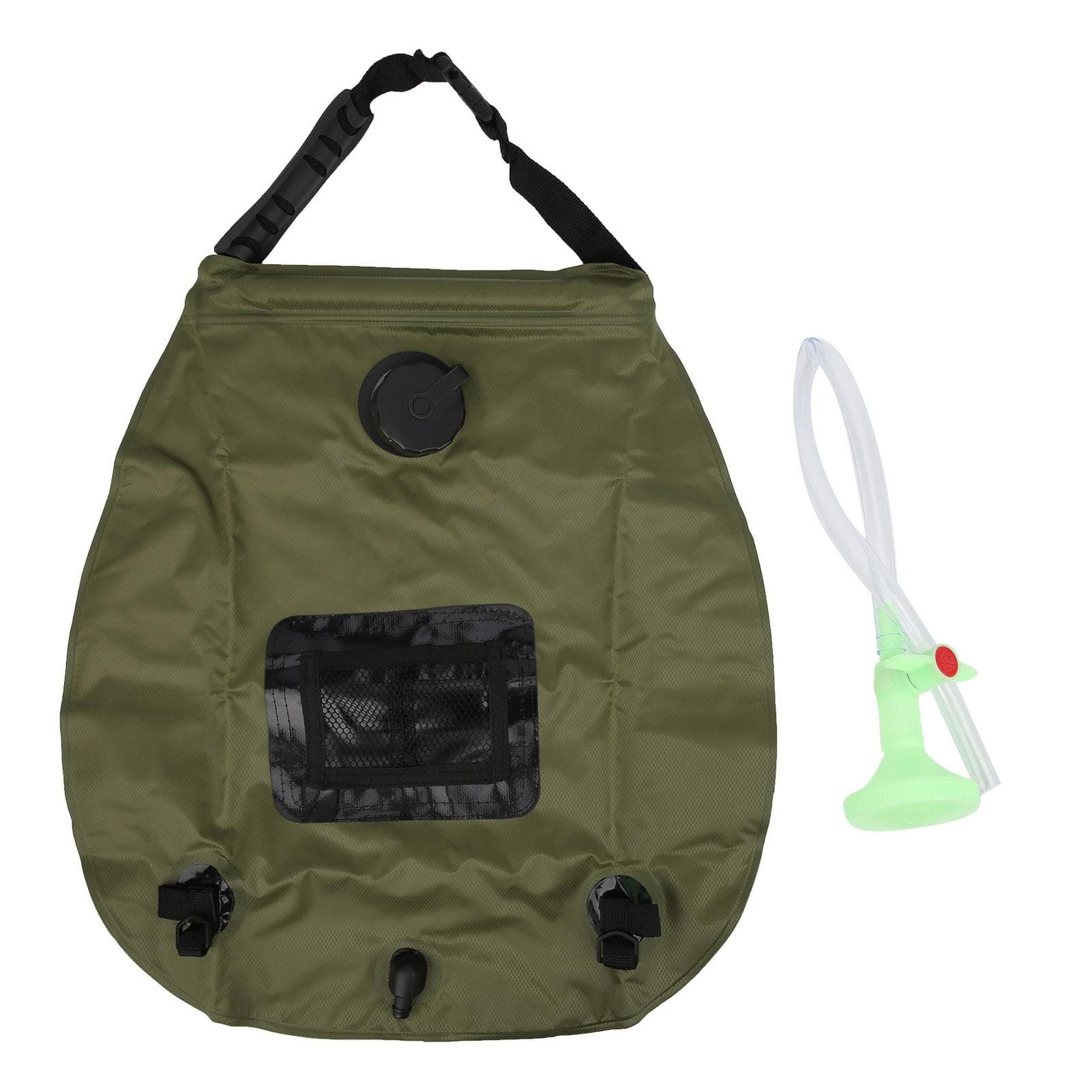 Outdoor Solar Heated Shower Bath Bag Portable Camping Hiking Water Storage Bags for Shower