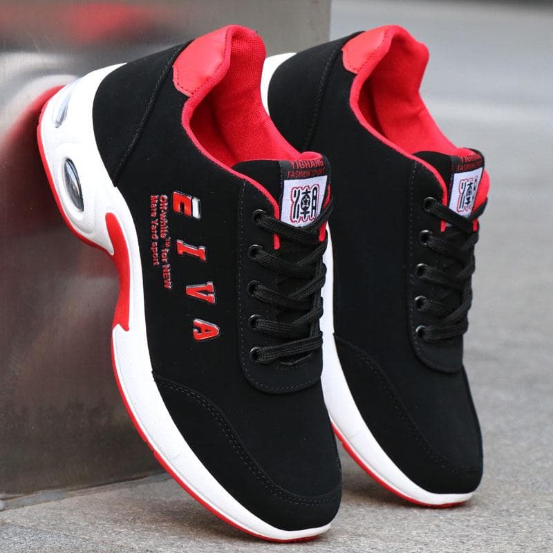 Sports Shoes Men's Shoes Autumn and Winter Leather Shoes Nubuck Leather Men's Casual Running Shoes 41
