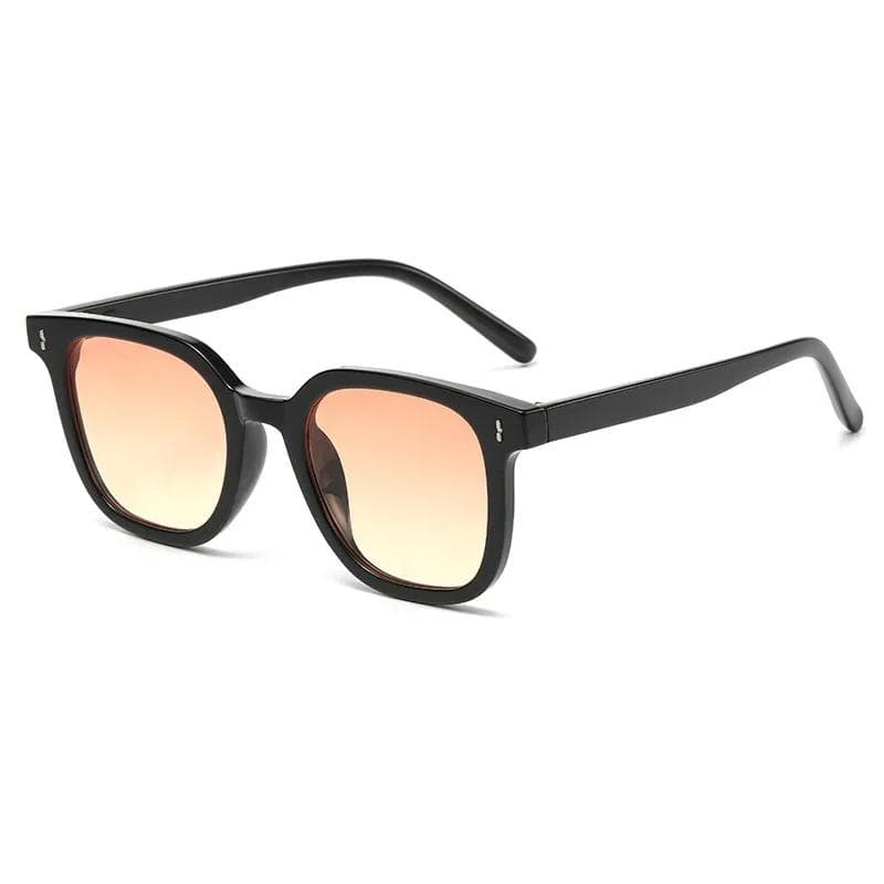 Vintage Fashion Sunglasses for Women Men UV400 Square Blush Lens Travel Trendy Sun Glasses NO BOX