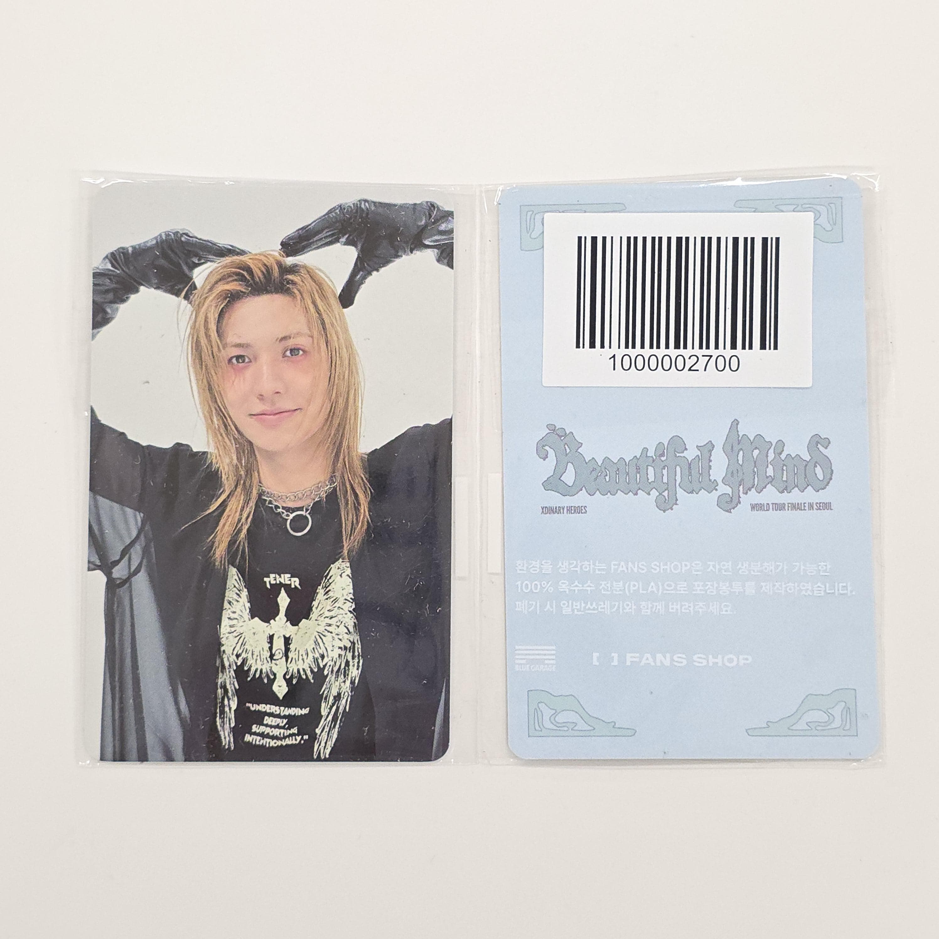 Xdinary Heroes Beautiful Mind Finale FANS SHOP Special Photo Card