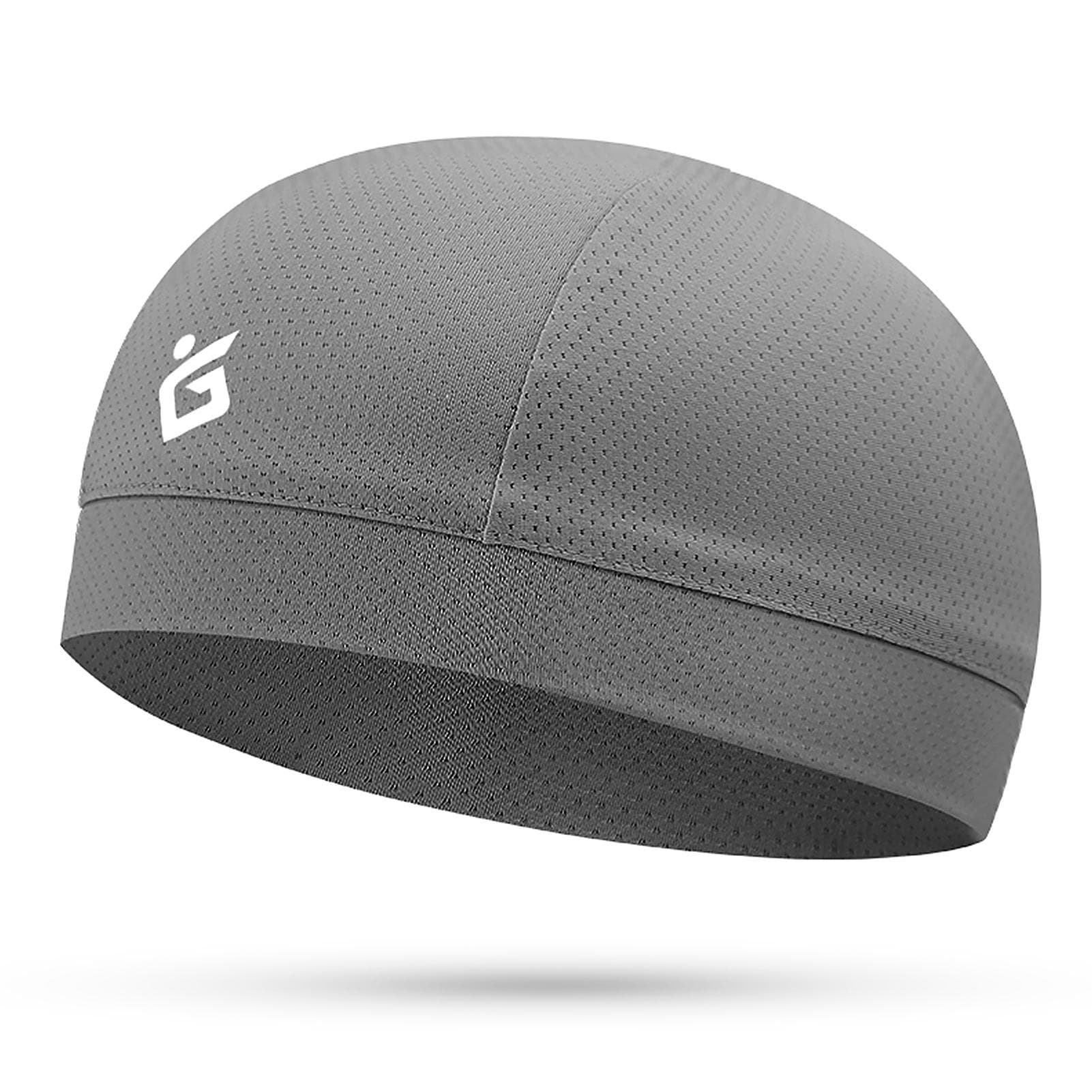Cooling Cap Men Women Sweat Wicking Cycling Running Hat Helmet Liner dark gray