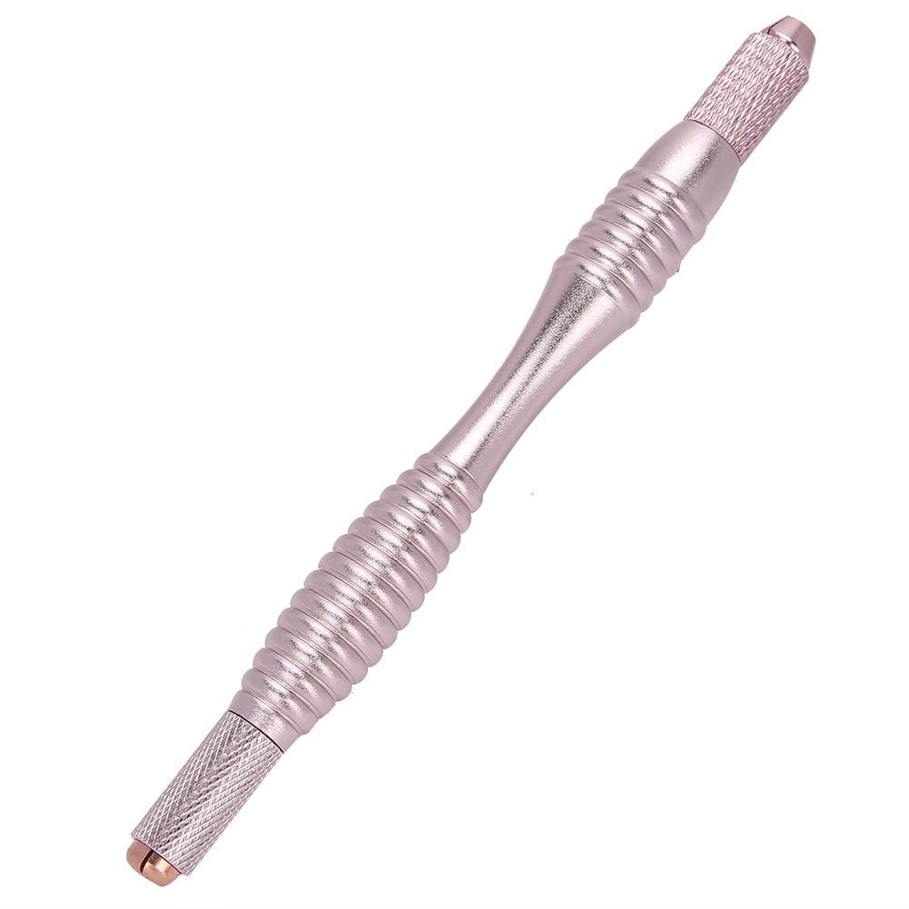 Microblading Eyebrow Shader Lip Tattoo Pen Double‑End Manual Tattoo Pen for 108 Needles