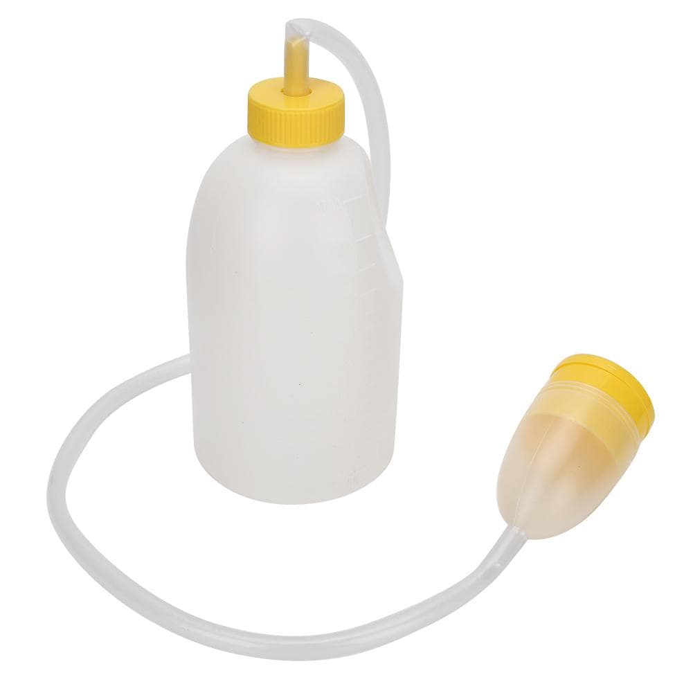 Men Male Urinal Pee Bottle Elderly Bedridden Patients Potty with Pipe 1700ML