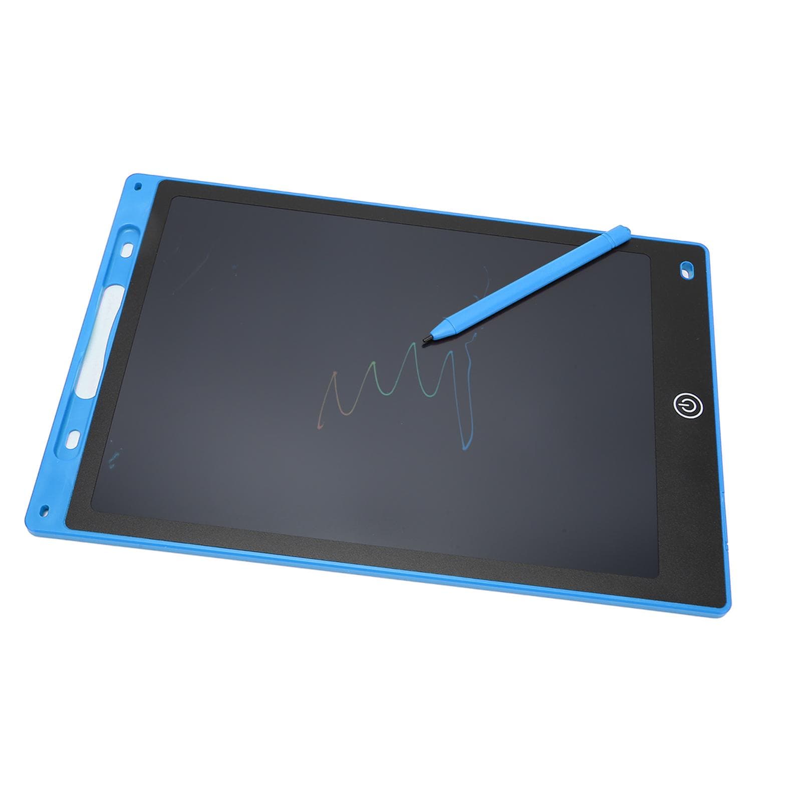 LCD Writing Tablet for Kids Erasable 12 Inch Color Screen Pressure Sensitive Doodle Pad Drawing dark blue