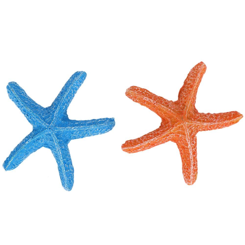 Aquarium Fish Tanks Landscape Simulation Artificial Resin Starfish Ornaments Decoration