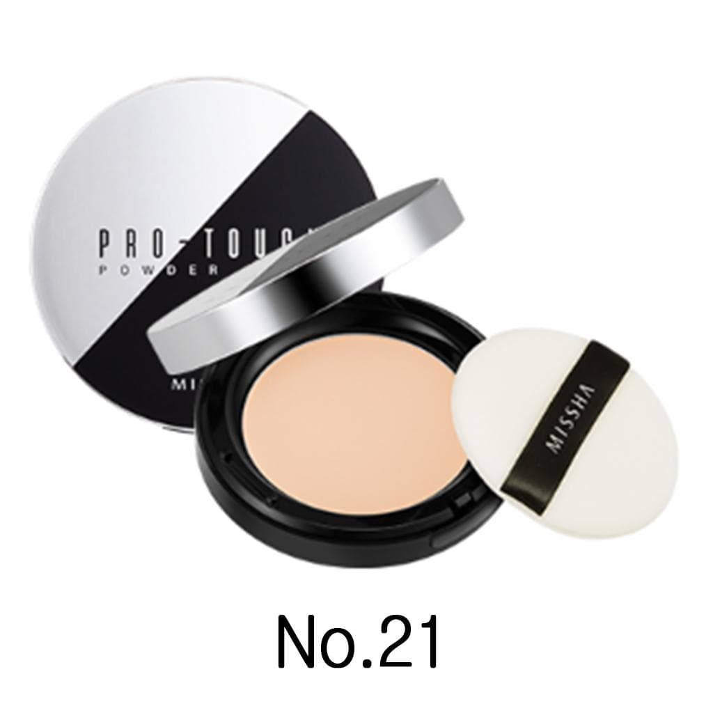MISSHA Pro Touch Powder Pact SPF25 PA++ 10g (2 Options) #No.21