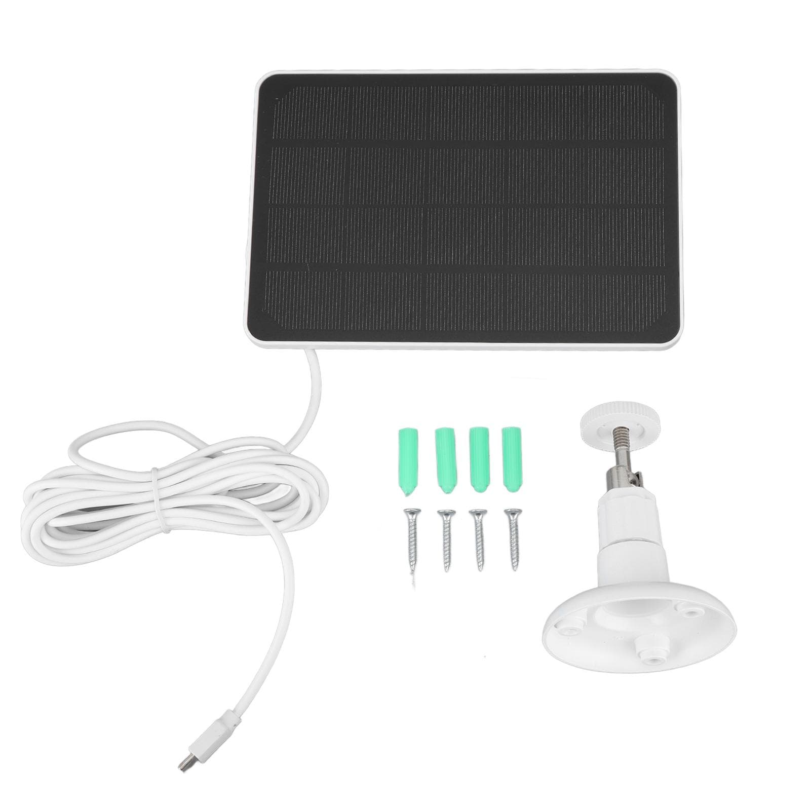 4W5V Solar Panel for Wireless Camera Waterproof Solar Panel for Rechargeable Battery Surveillance