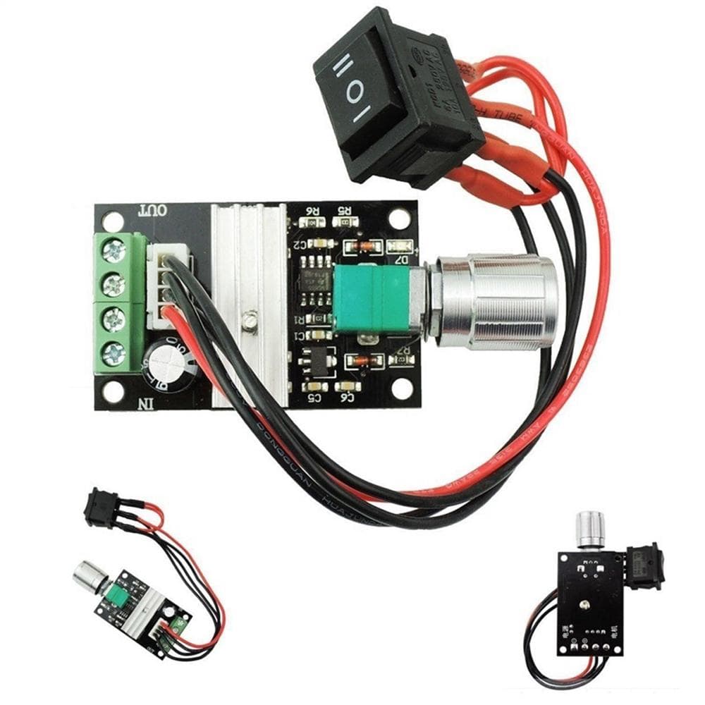 1203BB 6V 12V 24V 3A 80W DC Motor Speed Controller PWM Adjustable Reversible Motor Driver Switch