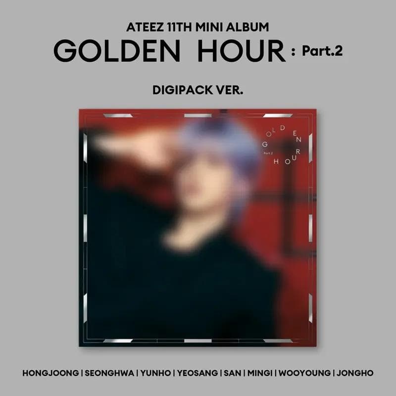 ATEEZ - [GOLDEN HOUR : PART.2] 11th EP Album DIGIPACK Yunho