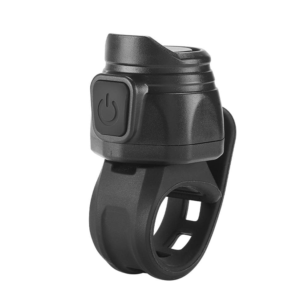 Bicycle Electric Bell 80dB Electric Bike Horn Bicycle Handlebar Bell Bike Loud Alarm Bell Cycling black