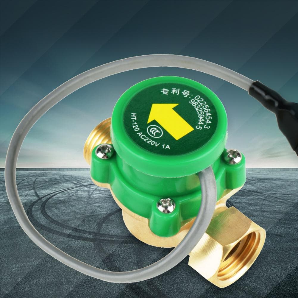1 PCS HT120 AC220V 0.5A G12 12 Thread Water Pump Flow Sensor Switch
